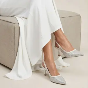 Crystal Embellished Elegant Heels C-97