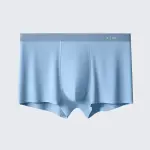 Men's Modal Underwear Mid Rise Seamless Breathable Boxer Briefs