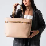 Classic Belt Detail Tote-cafe