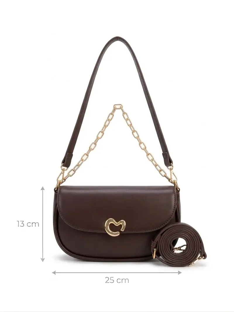 Bag with Feminine Heart Detail BA-63