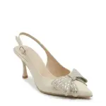 Sparkling Bow Evening Heels C-106