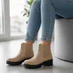 Ankle Boot Leather B-1