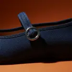 Denim Mary Jane Ballet Flats