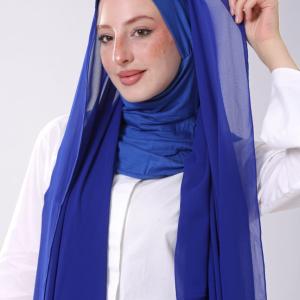 حجاب ذكي ازرق غامق