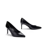 Sandal Shiny With Sleek Heel - R-803