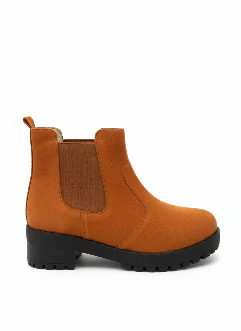 Elegant Ankle Boot Suede B-1-S