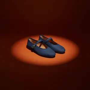 Denim Mary Jane Ballet Flats