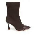 HALF BOOT MID HEELS SUEDE B-47