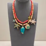 Mermaid Lagoon Charm Necklace