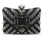 Geometrically Encrusted Crystal Evening Bag VS-68