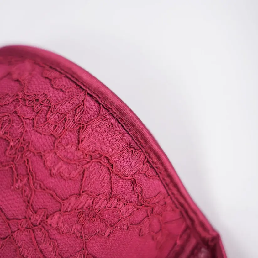 Red Floral Lace Sculpting Corset