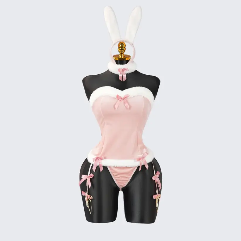 Christmas Bunny Girl Cosplay Set