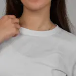 Women Essential White Cotton T-Shirt