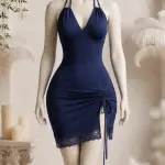 Mini Dress - مايكروفايبر