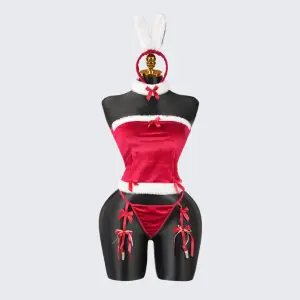 Christmas Bunny Girl Cosplay Set