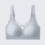 Seamless Wirefree Minimizer Bra Plus Size Anti-Sagging Soft Support Bralette
