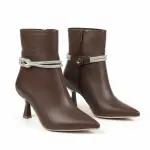 Elegant boot with removable sparkling strap R-902