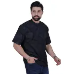 Black and Steel Fashion Oversize T-Shirt