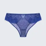 Plus Size Sexy Sheer Lace Mesh Bra Panty Set