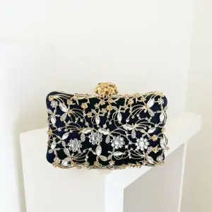 Black Evolette Clutch