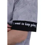 Grey and Black Oversize T-Shirt