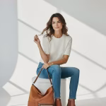Leather Shoulder Bag