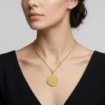 Heritage Glow Patterned Pendant N-90