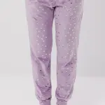 Silver Heart Pants