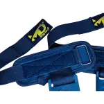 M D Stay Fit Heavy Duty Metal Lifting Hooks with Neoprene Padded Wrist Straps