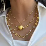 Thalassa Heart Layered Necklace
