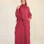 BRICK RED CREPE CLASSIC ISDAL