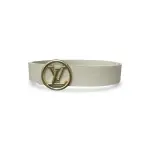 BELT Leather With Gold Buckle-T-3