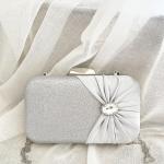 Silver Regalia Clutch