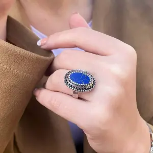 خاتم عربى فرى سايز احجار طبيعية