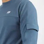 Men's Long-Sleeve Navy T-Shirt