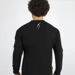 Men's Long-Sleeve Black T-Shirt