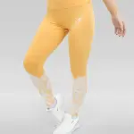 Flowery Gold Leggings