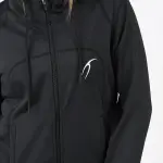 Power-Up Hooded Black Jacket