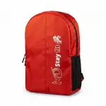 My Stay Fit Backpack with Beehive Design, Multicolour, Mesh Side Pocket, Spacious Interior