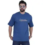 Petrol Chest Print Oversize T-Shirt