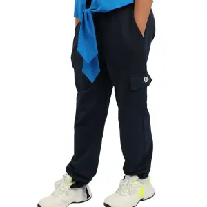 Girl's Basic Navy Sweatpants