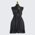 Lace V Neck Nightwear Spaghetti Strap Babydoll