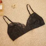 Classic Black Lace Underwire Bra Panty Set