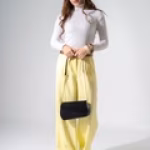 Asymmetric Flap Crossbody-black