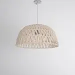 Macrame ceiling lamp-50cm