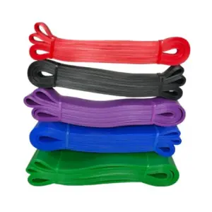 MD STAY FIT PowerBand Resistance Bands, Multi-Color Set for Different Resistances