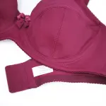 Plus Size Seamless Smooth Breathable Comfort Bra Panty Set