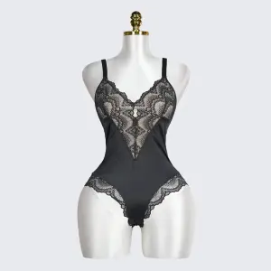 Simple Lace Shapewear Bodysuit
