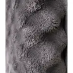 Velvet Pile Carpet Dark Grey