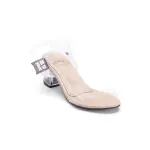 Transparent Heel Sandal C-49